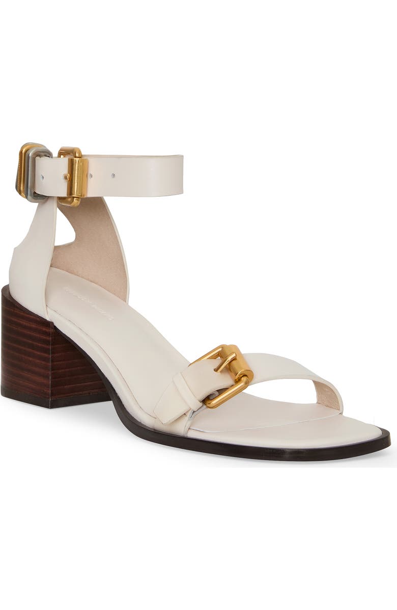 Rebecca Minkoff Buckle Up Ankle Strap Sandal, Main, color, Panna