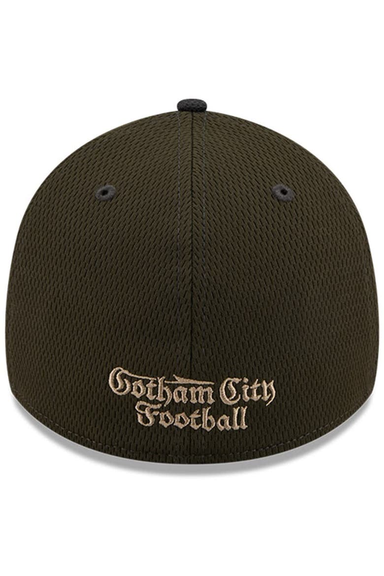 Men's New Era  Gotham Green New York Jets 2025 Rivalries Collection Fan Pack 39THIRTY Flex Hat, Alternate, color, Dark Green