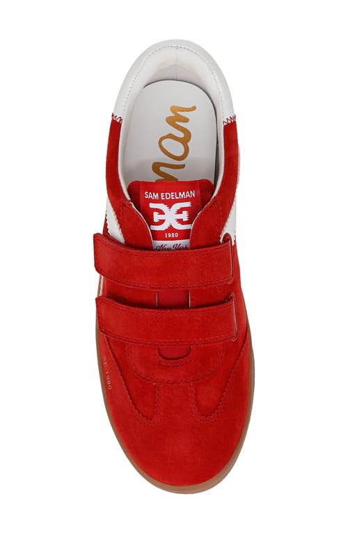 Sam Edelman Talia Sneaker In Red