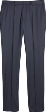BOSS Genius Slim Fit Wool Suit Pants