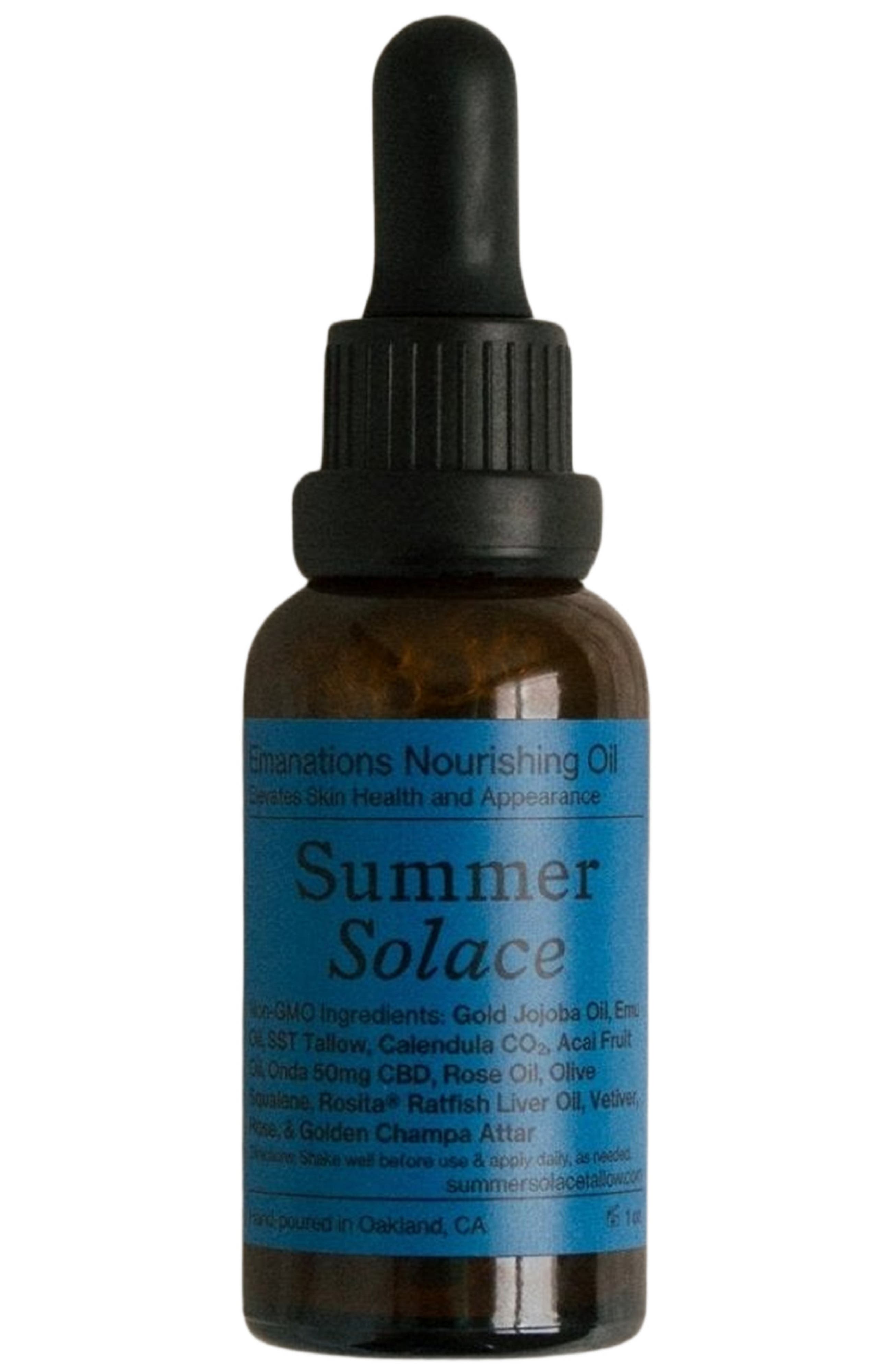 Summer Solace Tallow Emanations Deeply Nourishing Profound Face Oil ...