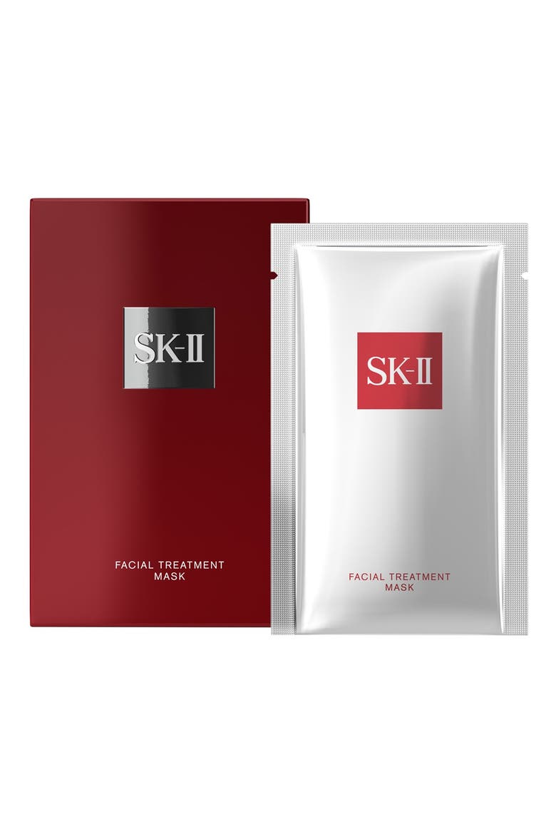 'Facial Treatment' Mask Single, Main, color, NO COLOR