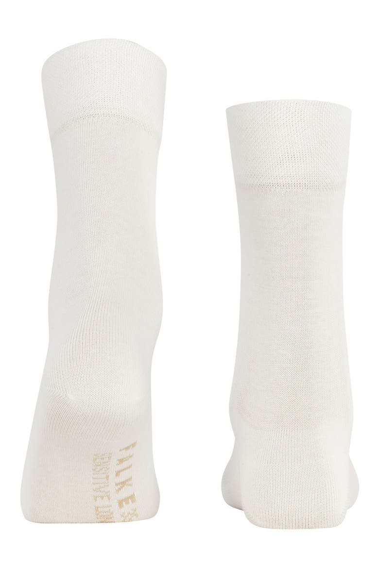 Sensitive London Cotton Blend Socks, Alternate, color, OFF-WHITE