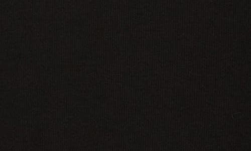 Lush Long Sleeve Layering Top In Black