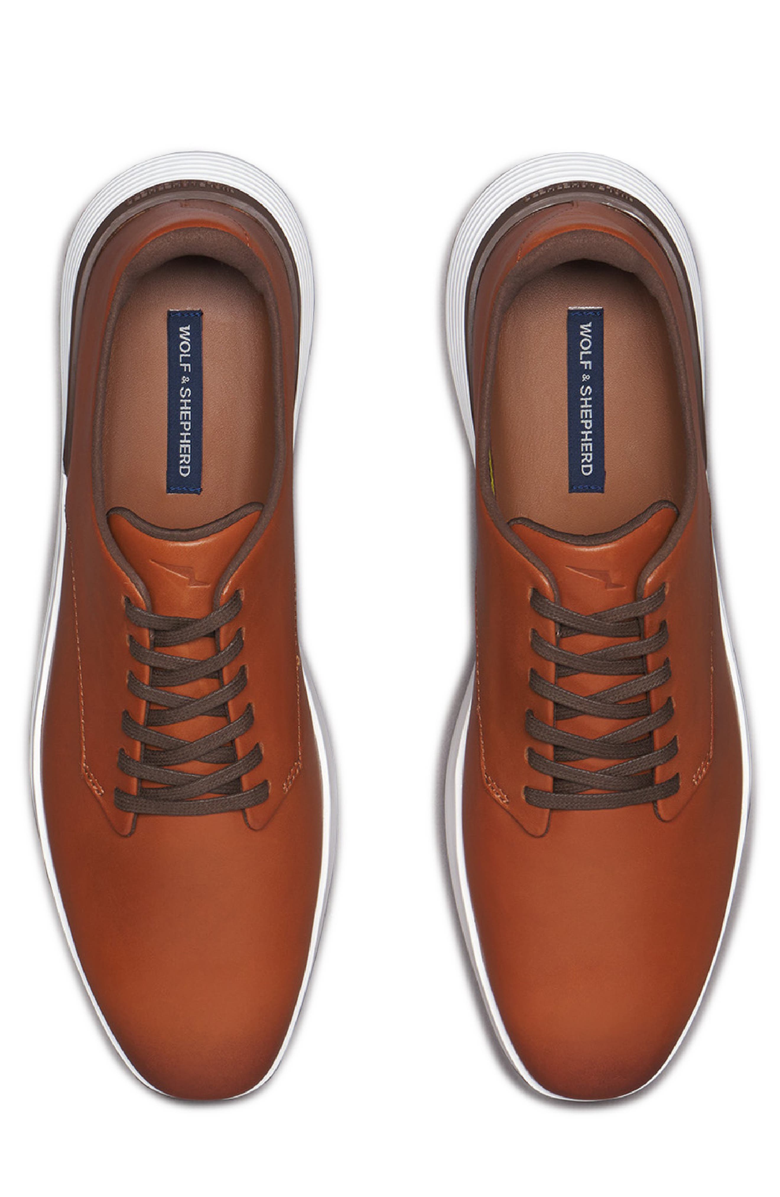 Crossover Plain Toe Derby, Alternate, color, HONEY / WHITE