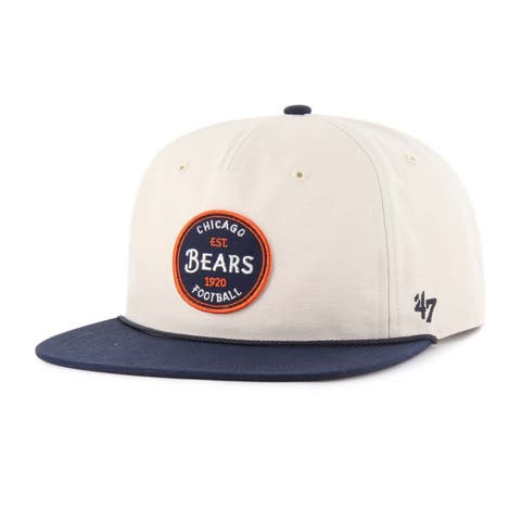 Men's '47  Natural Chicago Bears Payson Captain Adjustable Hat