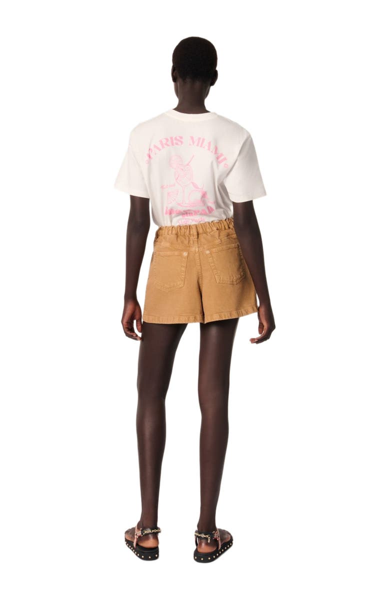 maje Printed T-shirt, Alternate, color, 