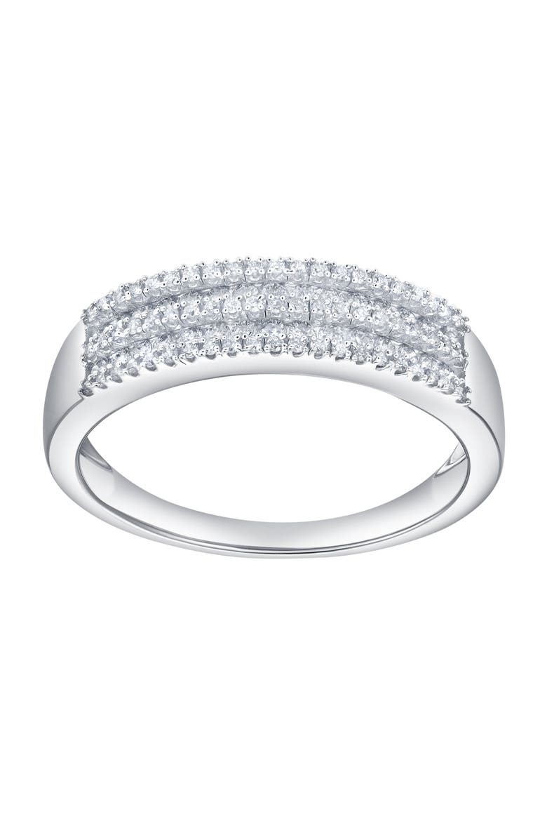 Eiravelle 0.50 Cts Natural Diamond 14K Gold Ring, Main, color, 14K White Gold