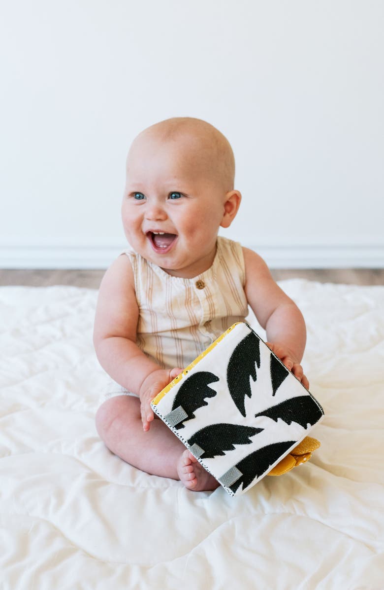 Wee Gallery Safari Themed Playmat and Soft Block Bundle, Alternate, color, Safari