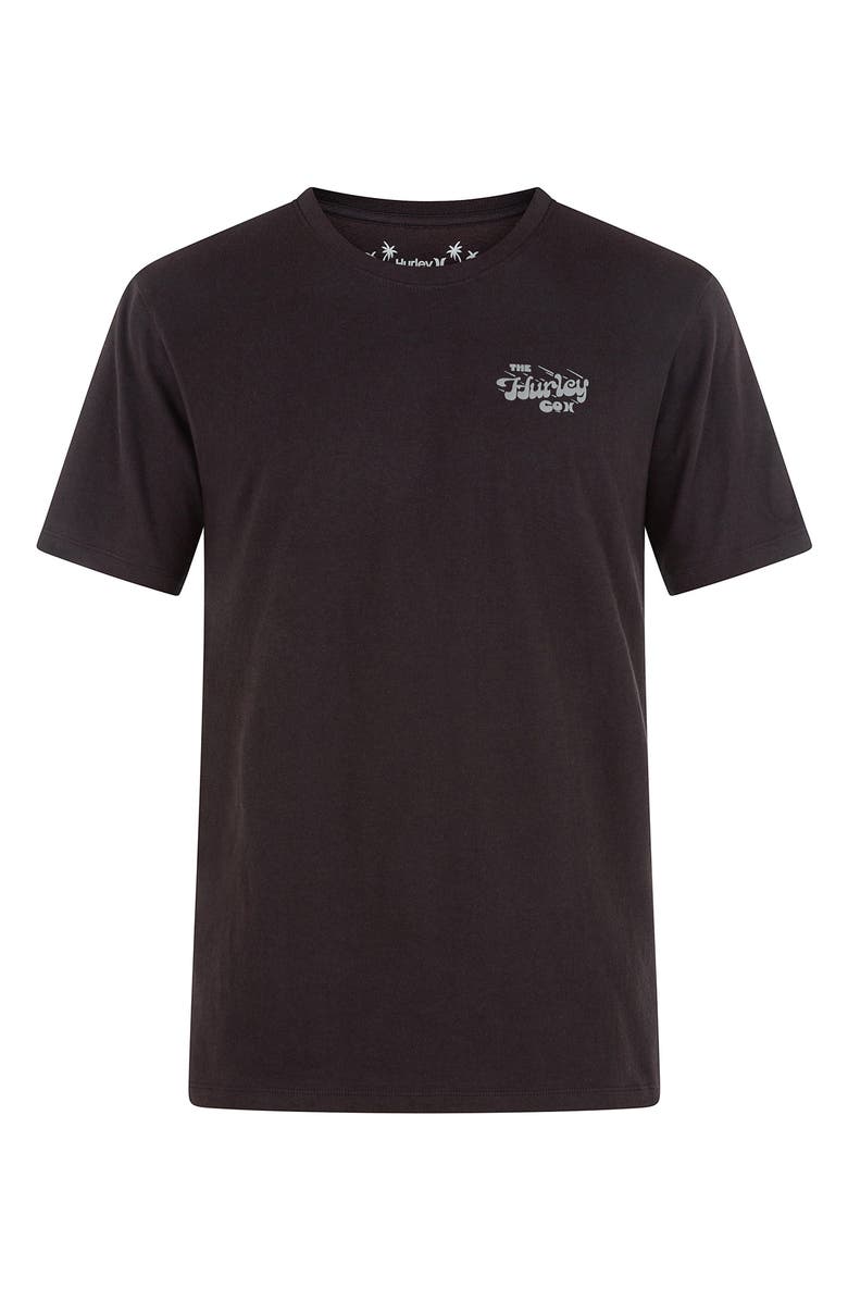 Hurley Everyday Shakti Graphic T-Shirt, Main, color, Black