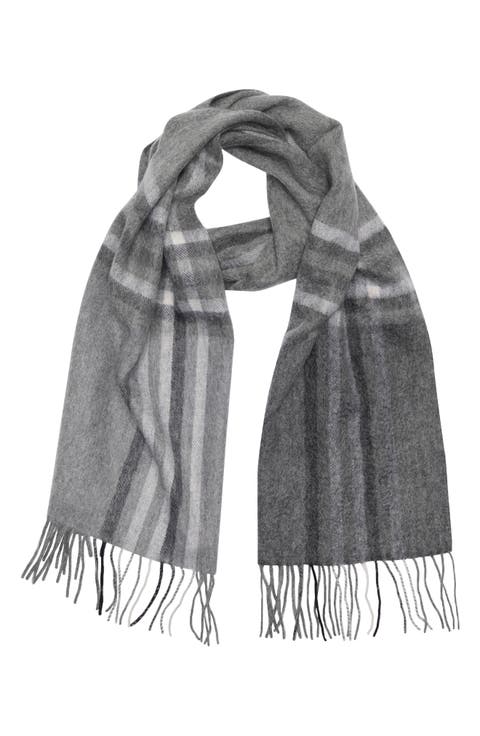 Men's Cashmere Fringe Scarf