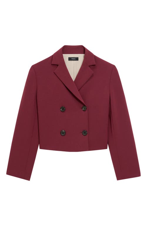Theory Admiral Double Breasted Crop Jacket