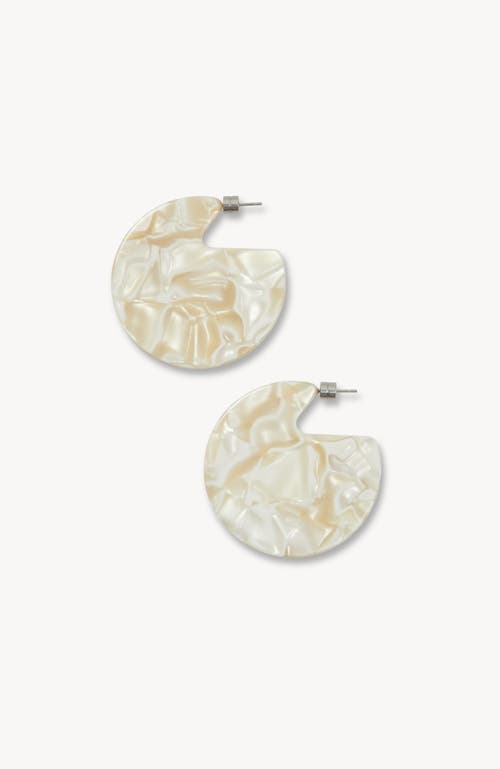 MACHETE Clare Earrings in Ivory 