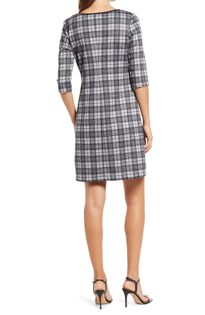 Connected Apparel Knit Sweater Dress, Alternate, color,