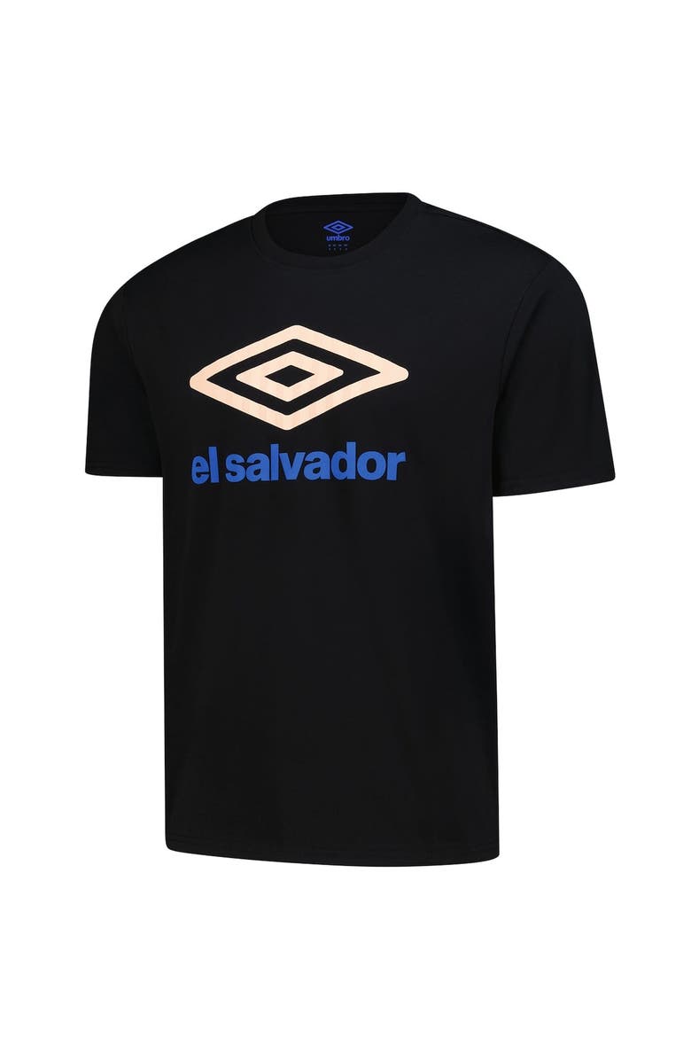 Umbro Men's Umbro Black El Salvador National Team Graphic T-Shirt, Alternate, color, Black