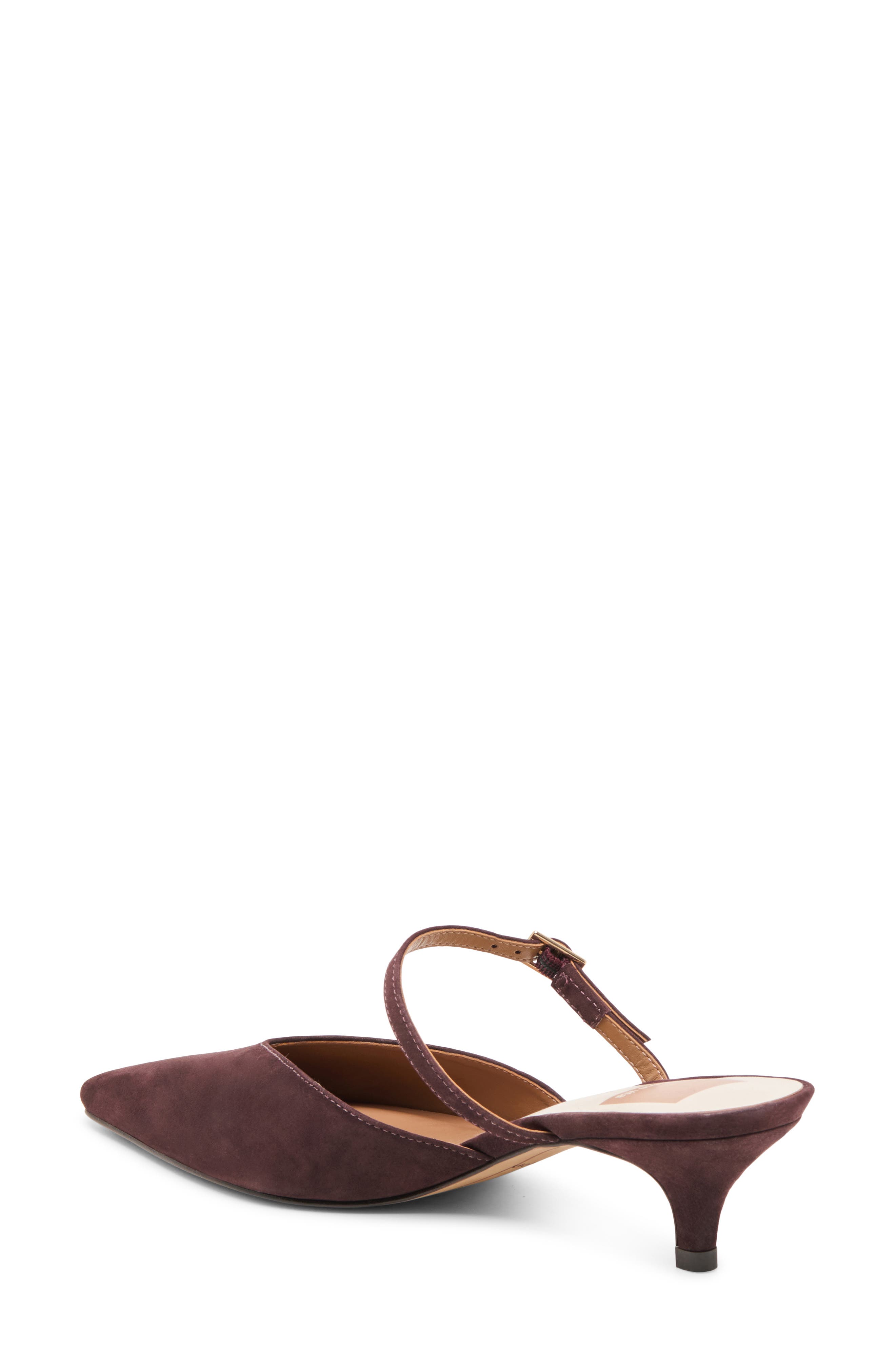 Dolce Vita Morgen Mary Jane Mule, Alternate, color, Sangria Suede