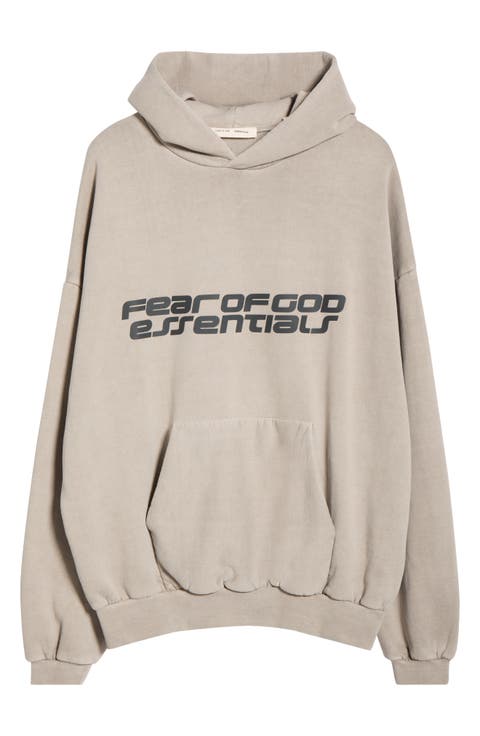 '90s Fleece Logo Graphic Hoodie