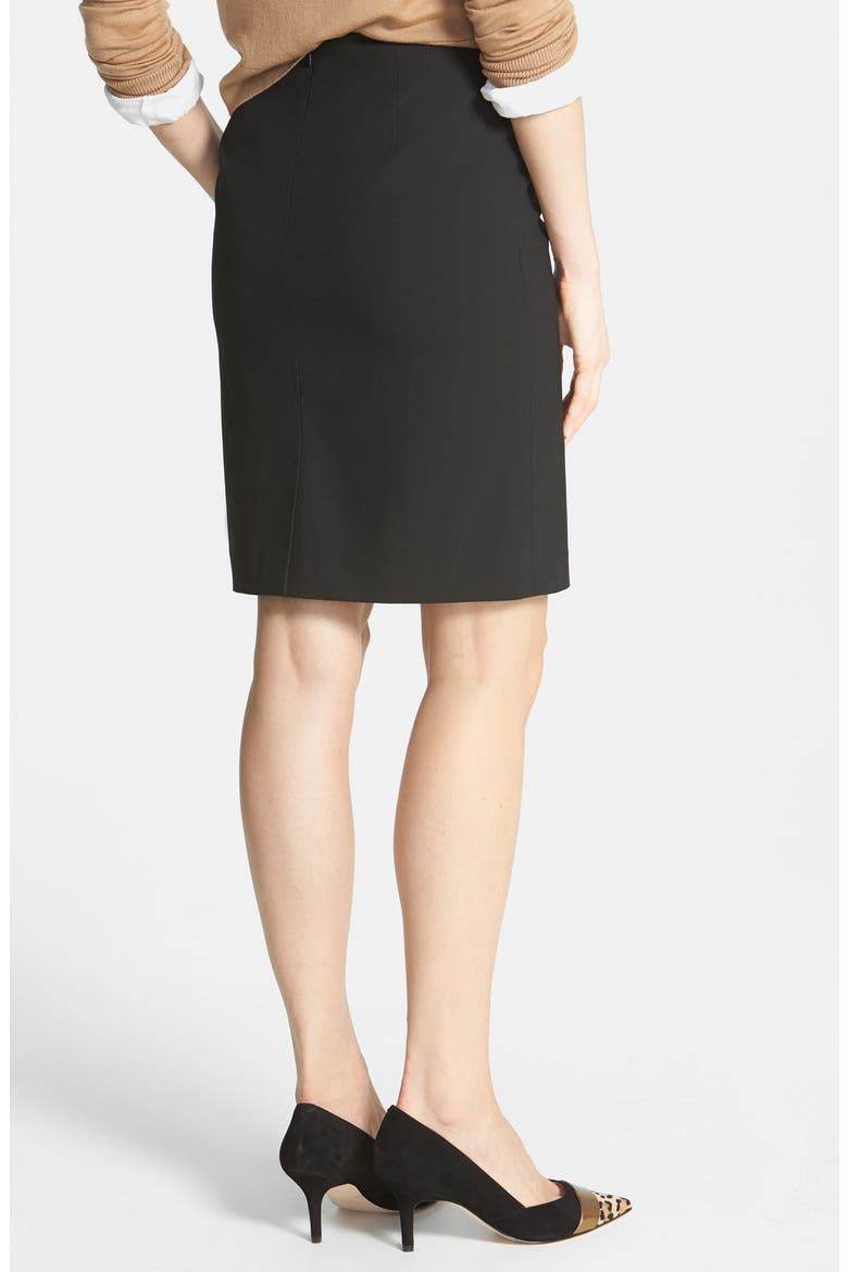 Pencil Skirt, Alternate, color, BLACK