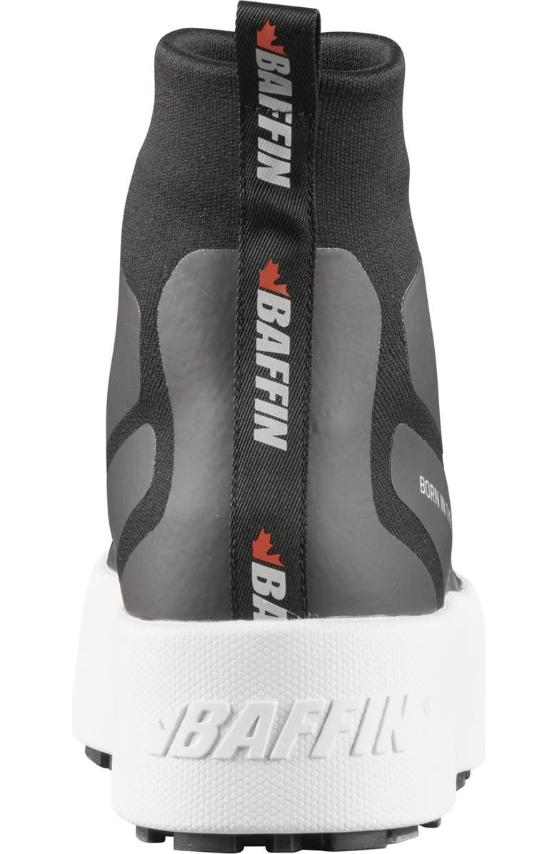 Baffin Elba Platform Winter Bootie, Alternate, color, Black/ White