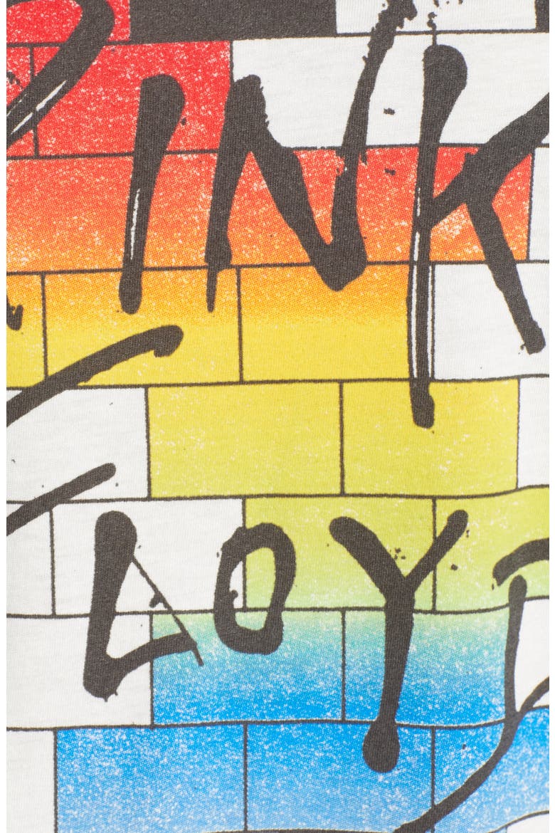 by Daydreamer Pink Floyd Graphic Tee, Alternate, color, VINTAGE WHITE