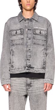 L/AB C/O OFF-WHITE Denim Trucker Jacket