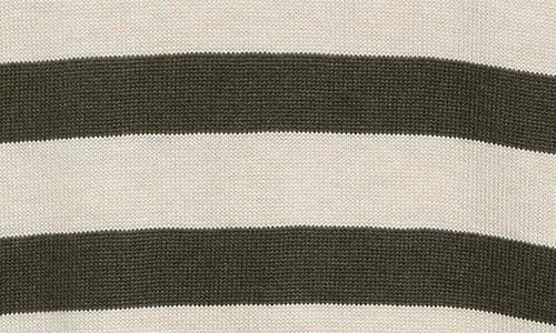 Splendid Georgie Stripe Oversize Sweater In Neutral