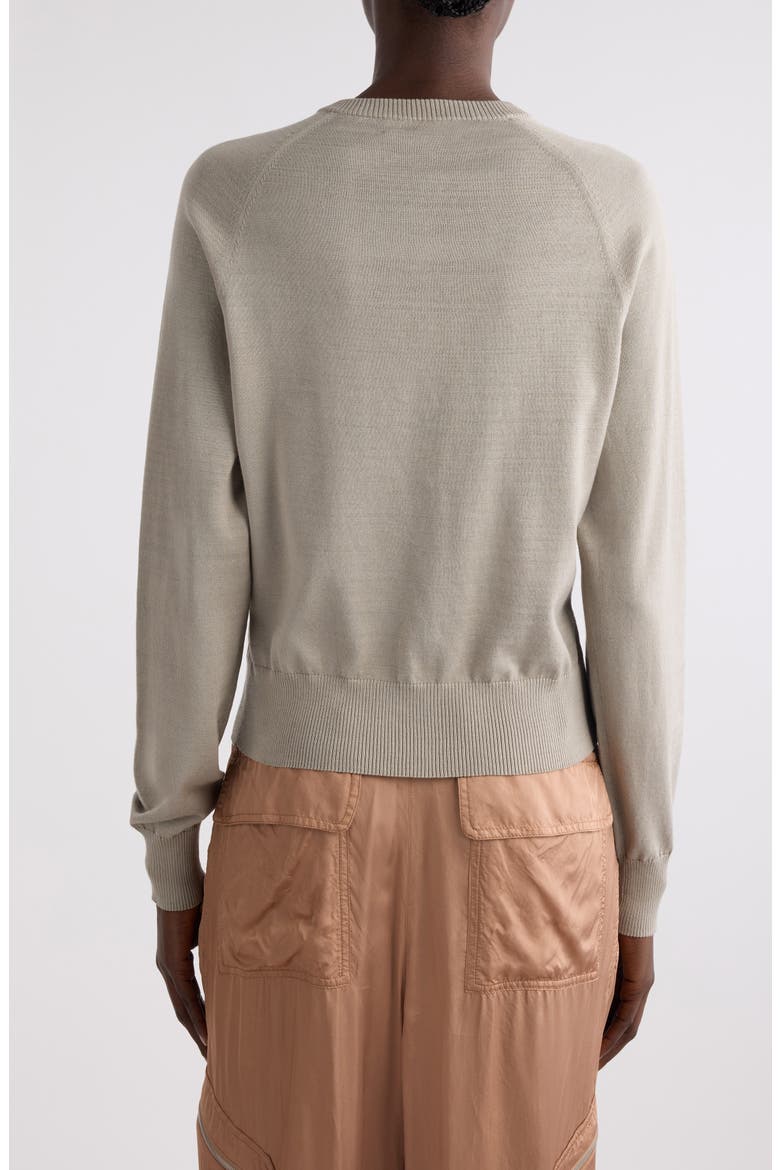 Tobine Cotton Cardigan, Alternate, color, LIGHT GREY