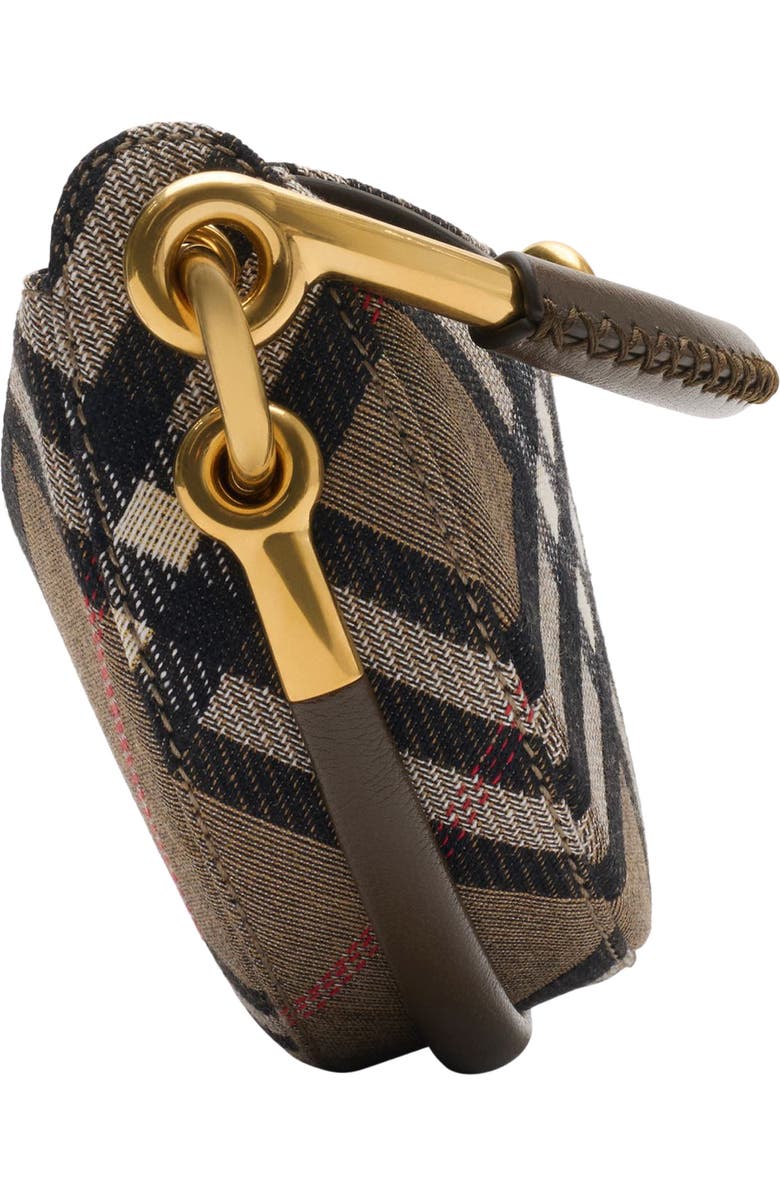 Burberry Bridle Check Clutch, Alternate, color,