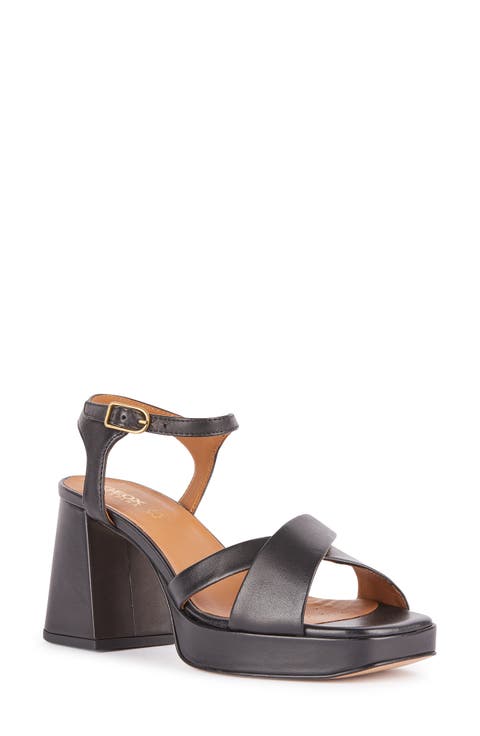 Soledea Ankle Strap Platform Sandal (Women)