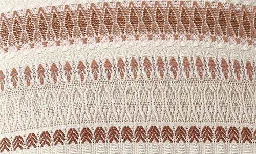 Coyuchi Coast Organic Cotton Pillow Cover In Redwood