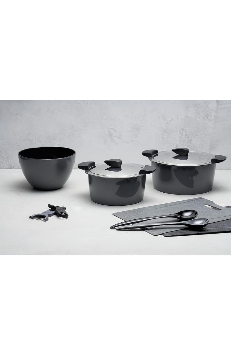 Kuhn Rikon Hotpan Stainless Steel Cooking Pot with Insulated Bowl, 5.3-Quart, Alternate, color, Gray