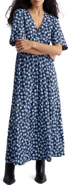 Seasalt Cornwall Chateaux Floral Maxi Dress