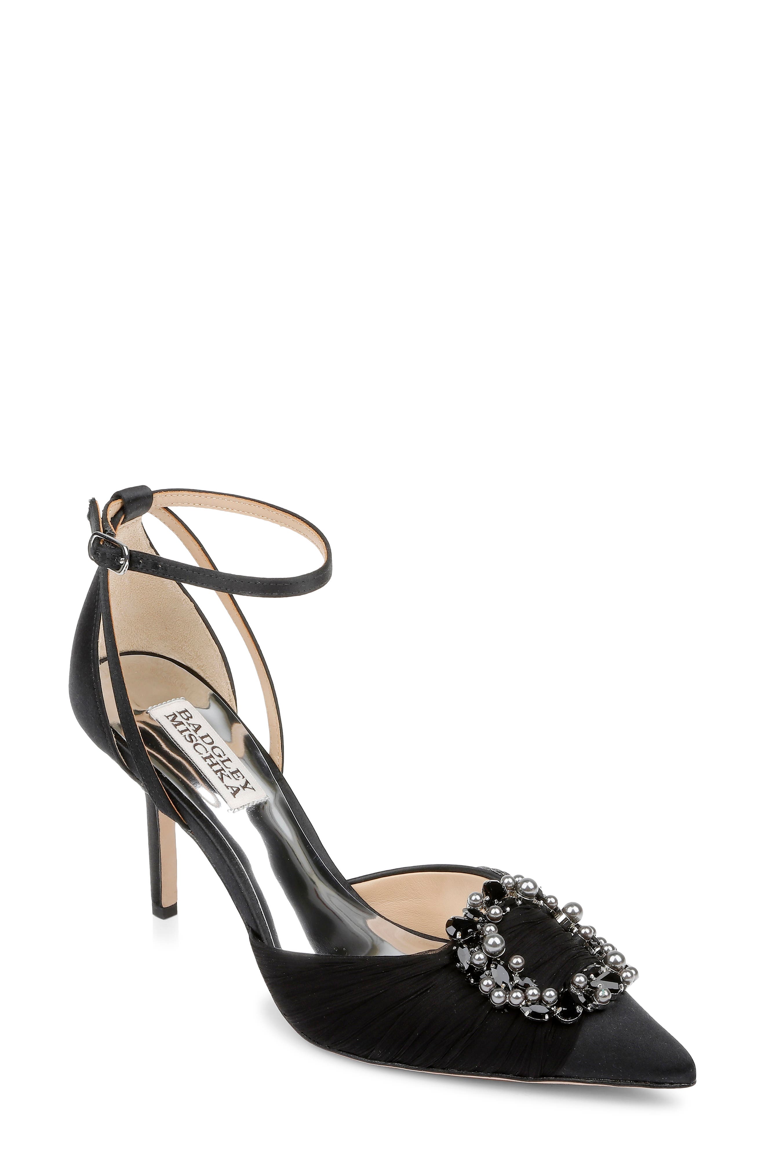 Badgley Mischka Collection Nisha Pointed Toe Pump, Main, color, 