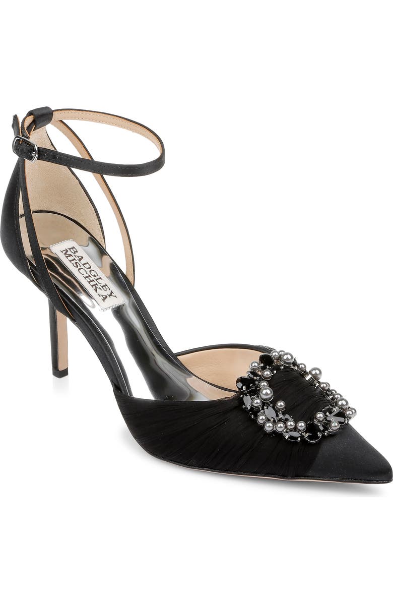 Badgley Mischka Collection Nisha Pointed Toe Pump, Main, color,