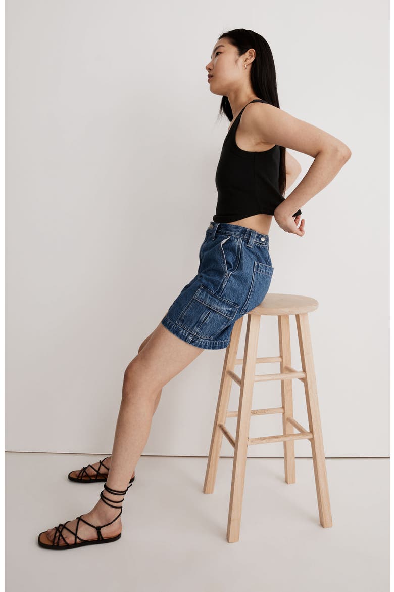 The Tailored Sleekhold Crop Tank, Alternate, color, TRUE BLACK