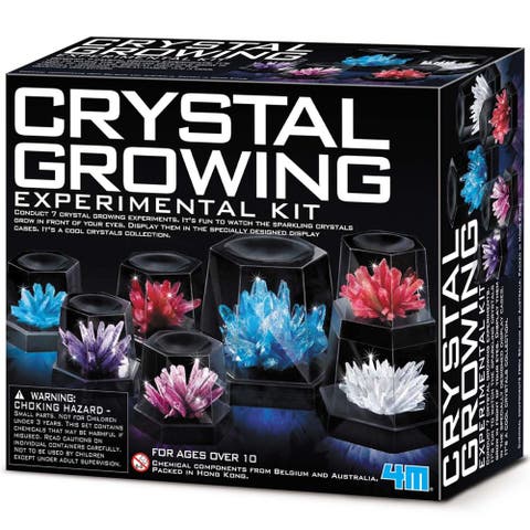 Crystal Growing Experimental Kit Create 7 Crystals
