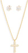 Kendra Scott Cailin Cubic Zirconia Necklace & Earrings Gift Set