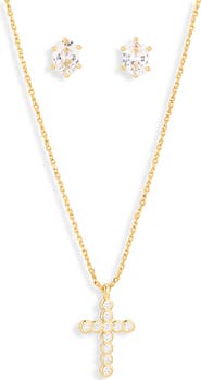 Kendra Scott Cailin Cubic Zirconia Necklace & Earrings Gift Set