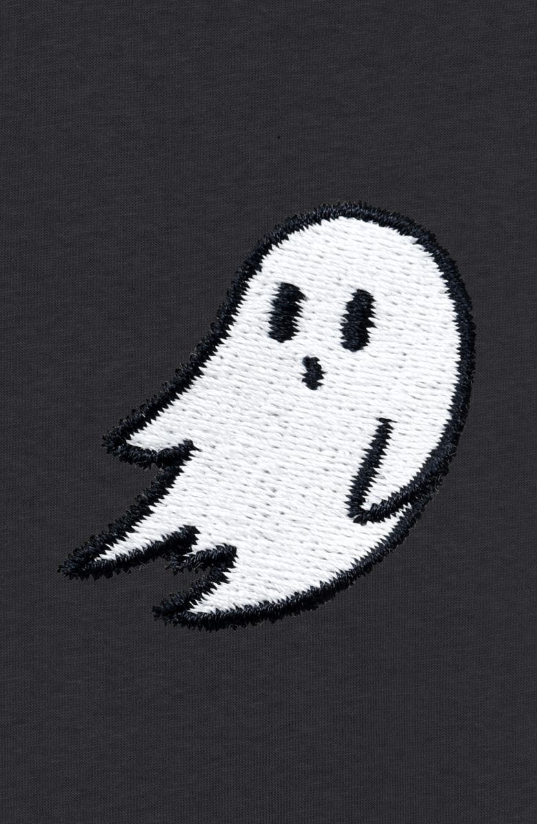 Dalix Mens Ghost Midweight Garment Dye Tee, Alternate, color, Black