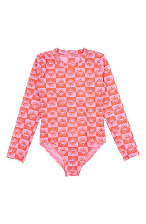 Feather 4 Arrow - Sandy Toes Rashguard Swim Set - Multi main image 1