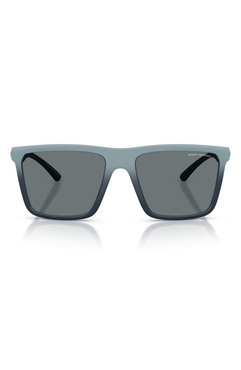 57mm Square Sunglasses