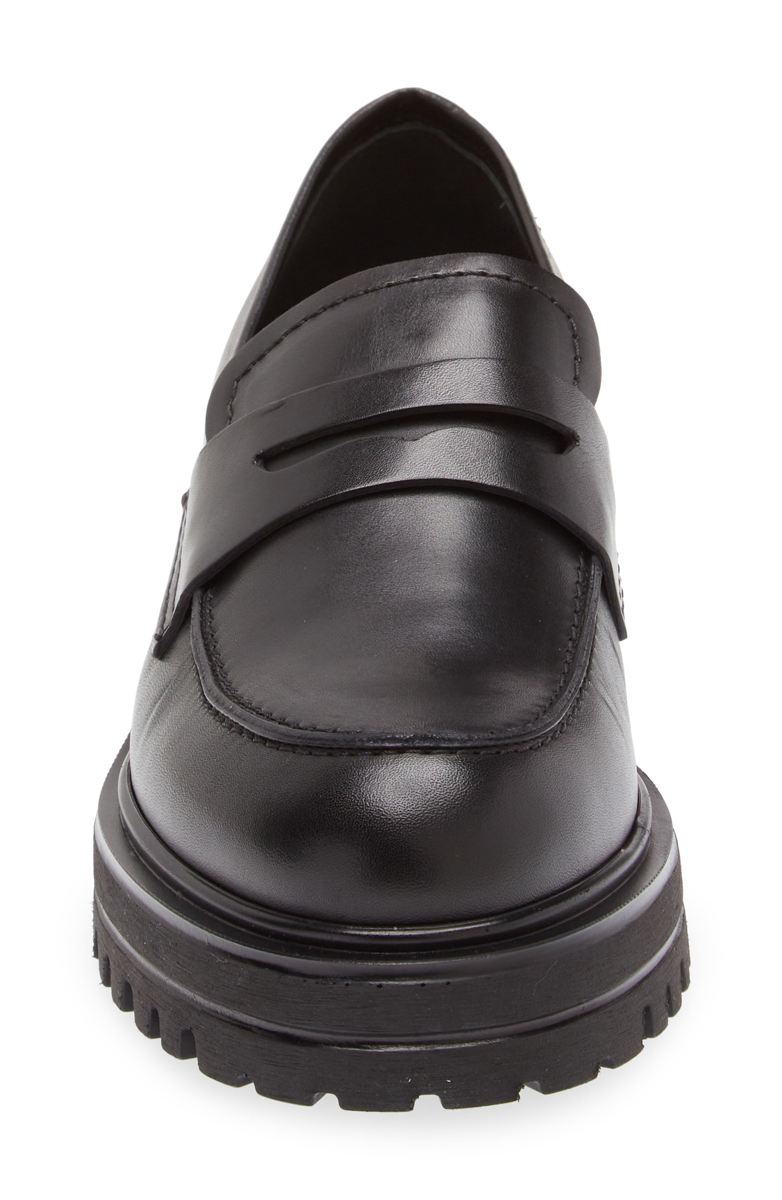 La Canadienne Reese Platform Penny Loafer, Alternate, color, 