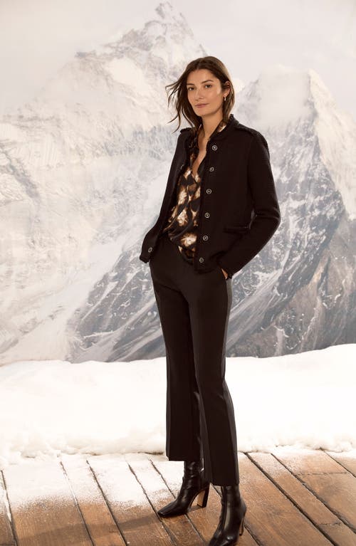 Nic + Zoe Nic+zoe Plaza Pull-on Bootcut Pants In Black