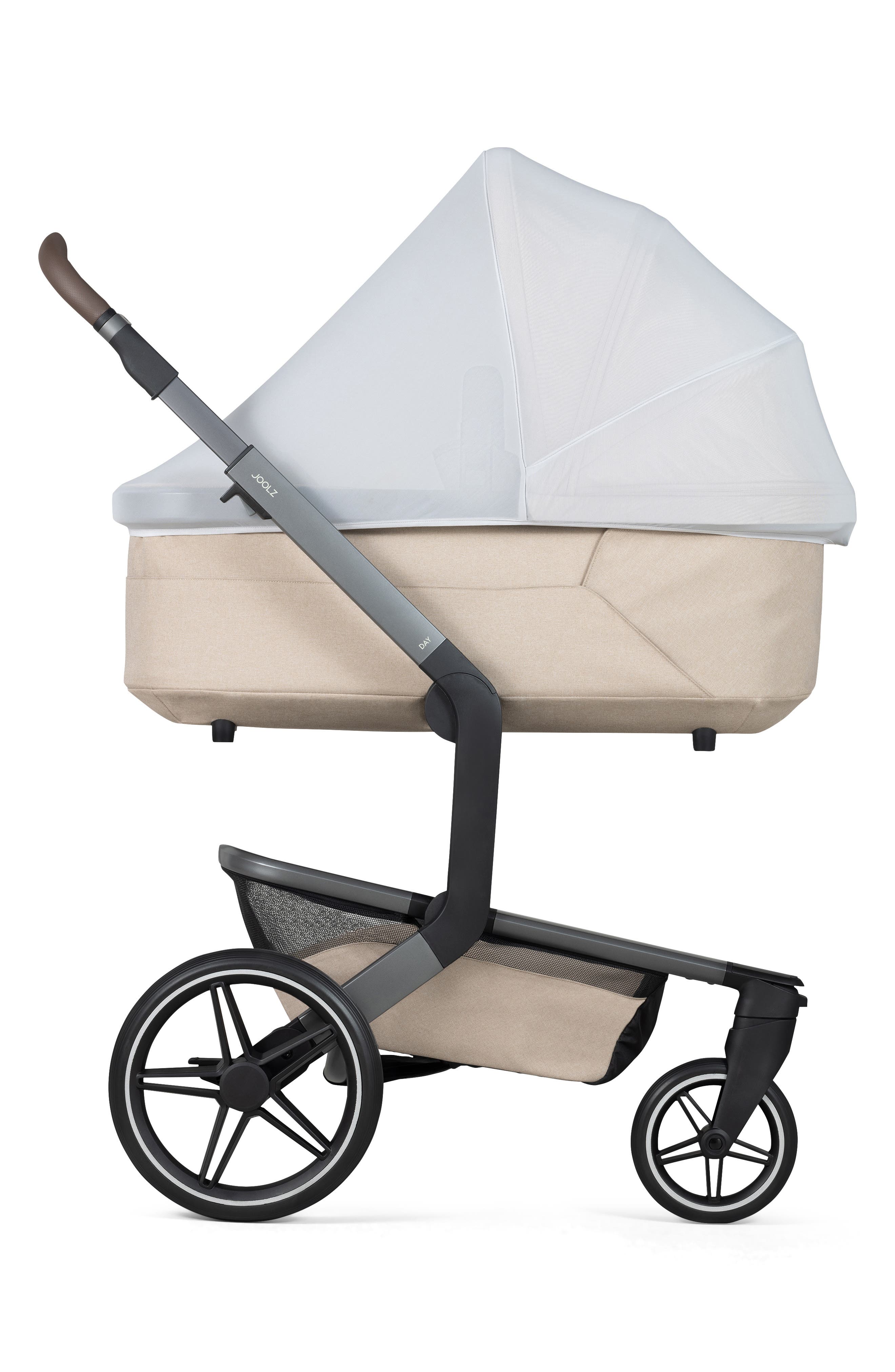 Mosquito Net for Joolz Geo3/Day5/Hub2 Strollers in Grey 