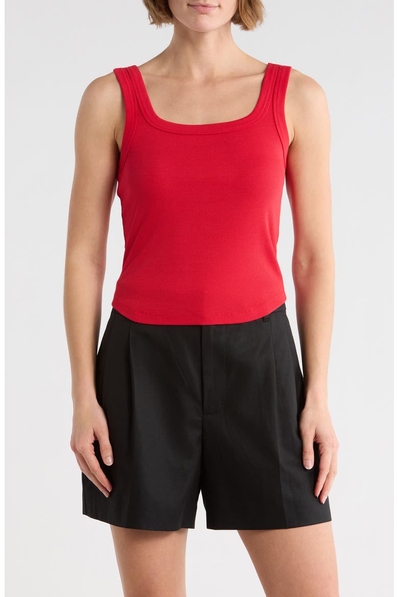 Brightside Luma Tank, Main, color, CERISE