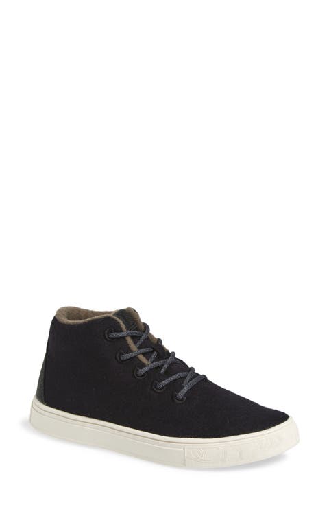 Alto Water Resistant Wool Blend High Top Sneaker (Women)
