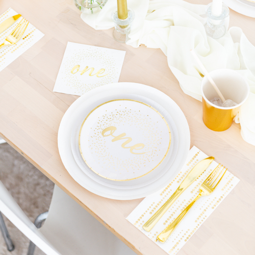Jollity & Co Shade Collection Dinner Plates In Pearlescent