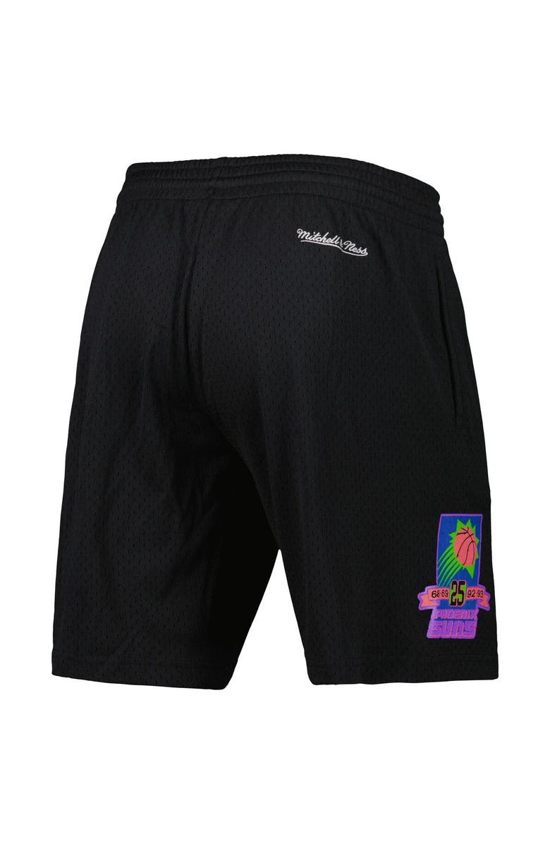 Mitchell & Ness Men's Mitchell & Ness Black Phoenix Suns Hardwood Classics Color Bomb Energy Shorts, Alternate, color, Black