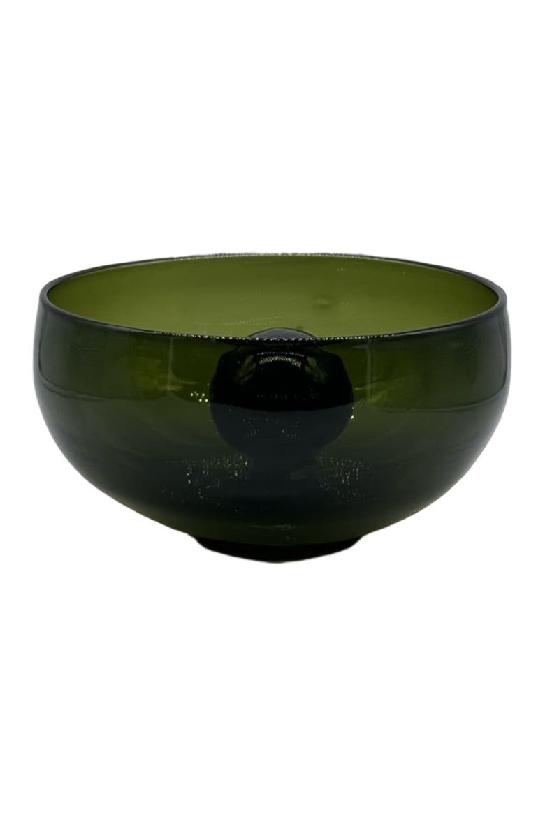 Mitla Bowl by Diego Olivero Studio, Main, color, Green