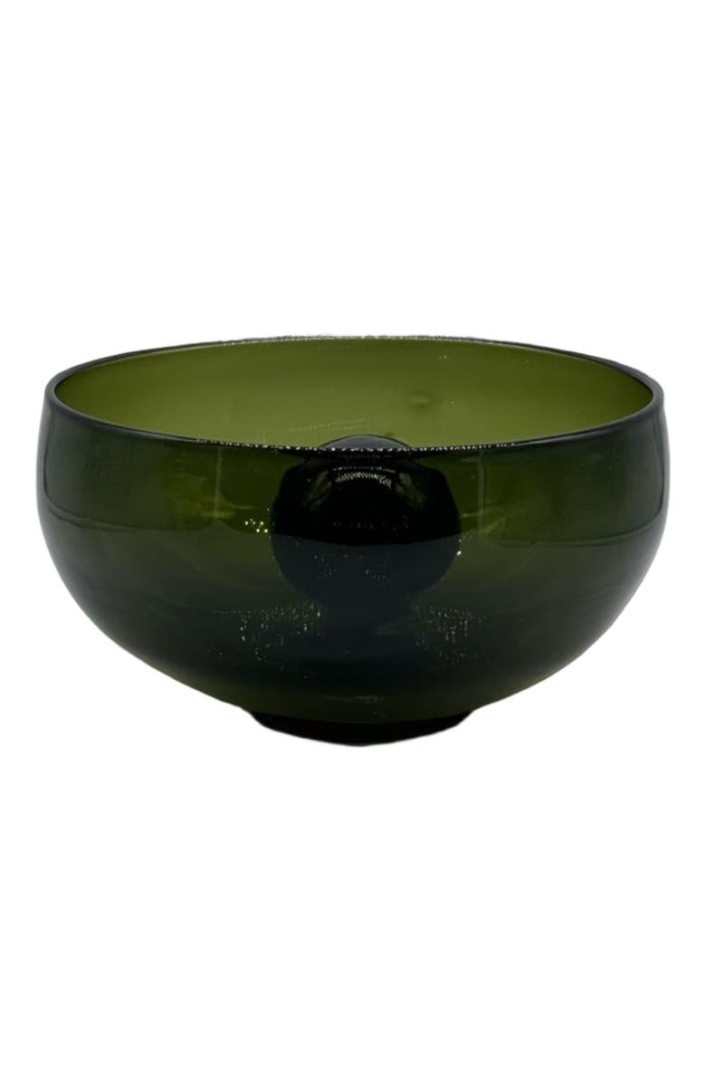 Meso Goods Mitla Bowl by Diego Olivero Studio, Main, color, Green